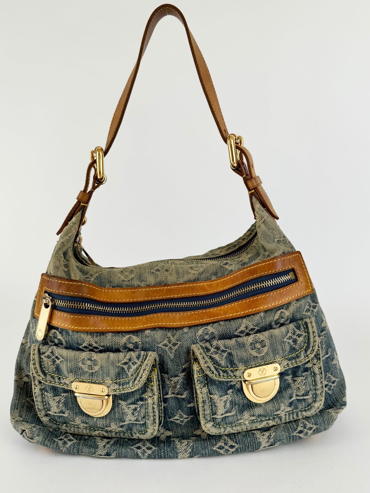 Louis Vuitton Denim Baggy PM shoulder bag
