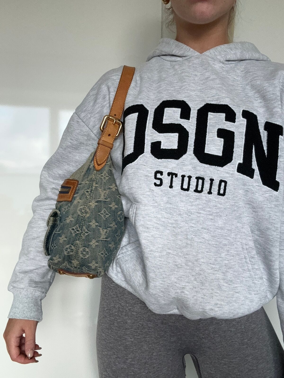 Louis Vuitton Denim Baggy PM shoulder bag
