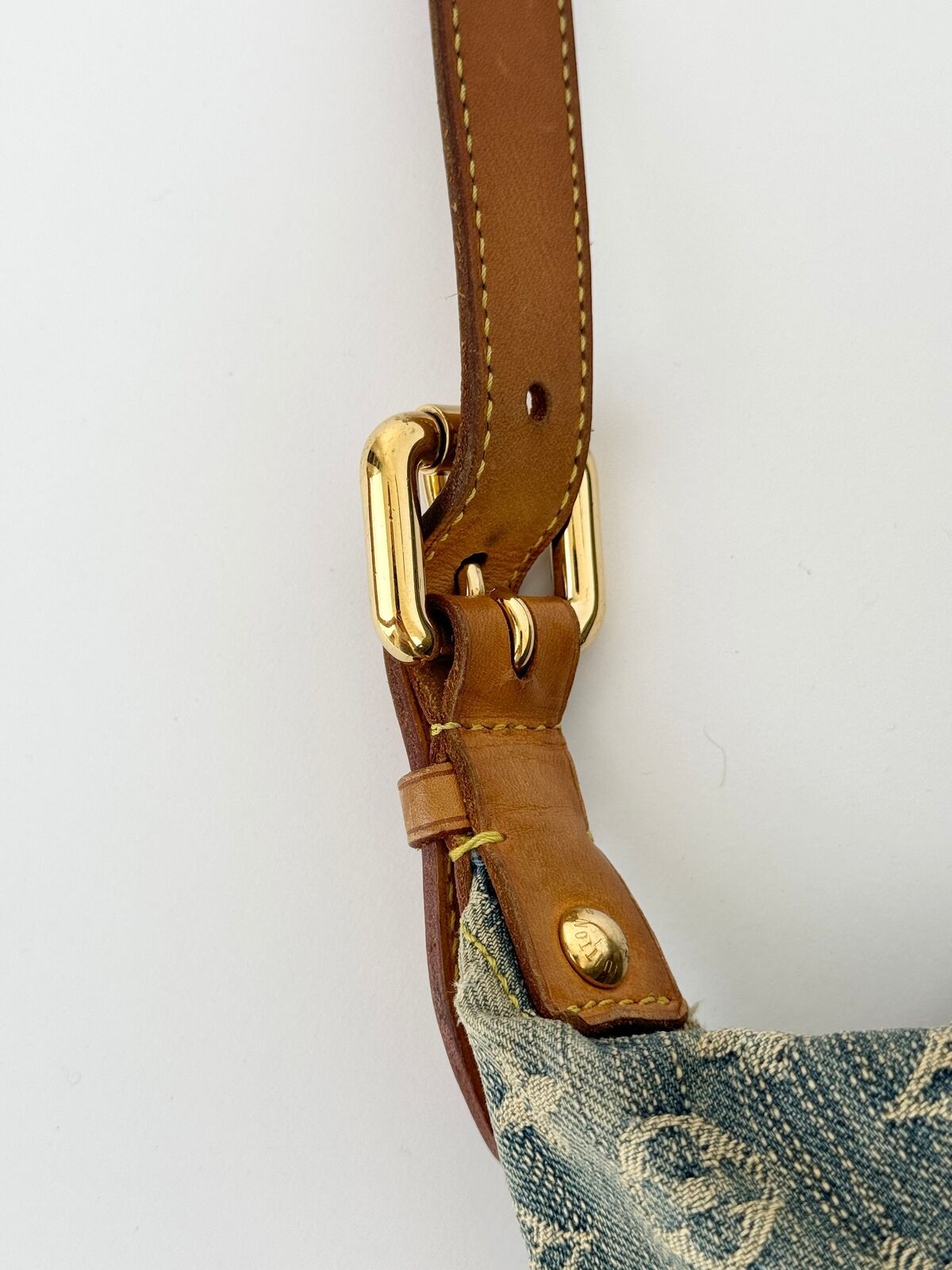 Louis Vuitton Denim Baggy PM shoulder bag