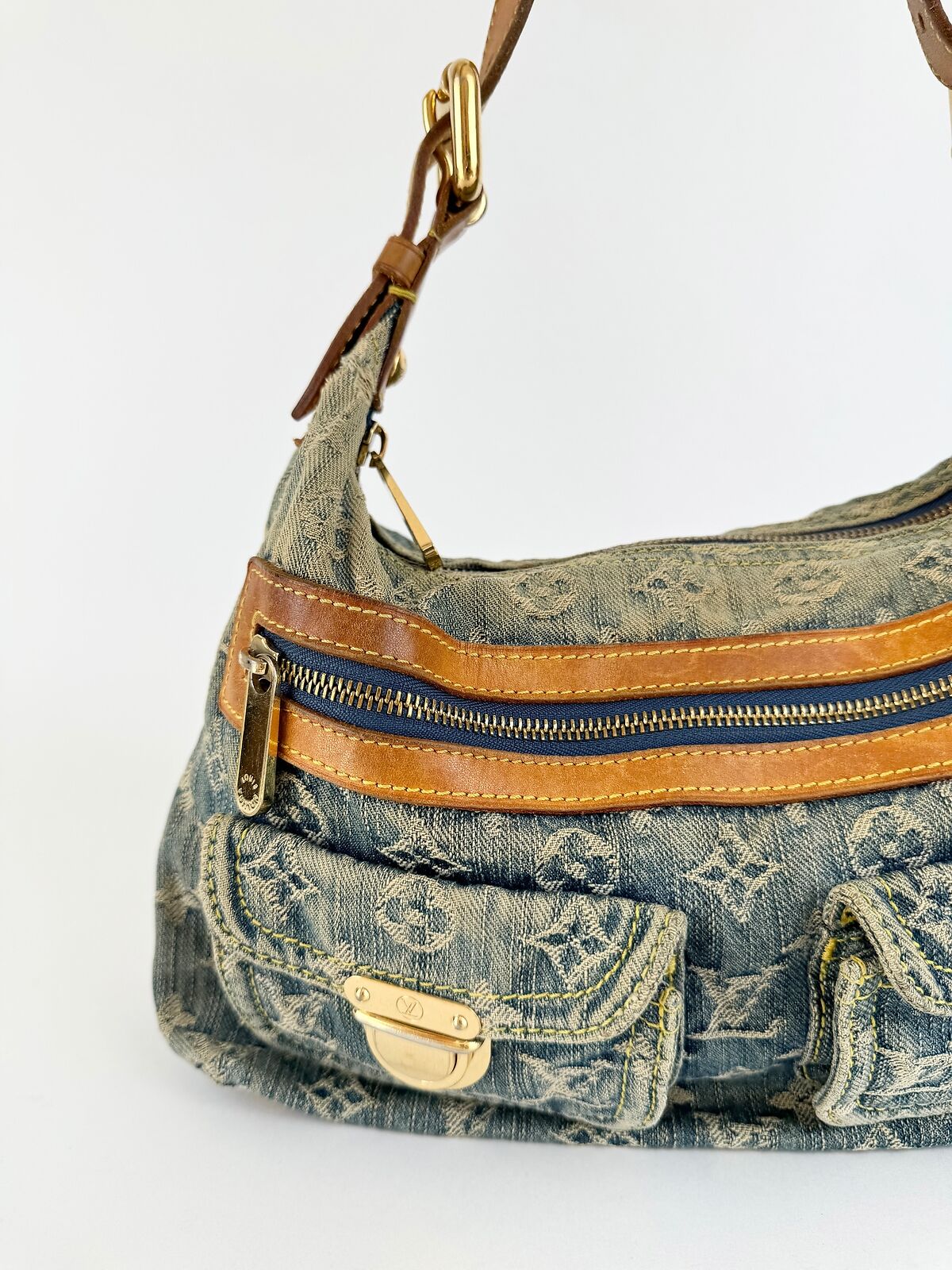 Louis Vuitton Denim Baggy PM shoulder bag