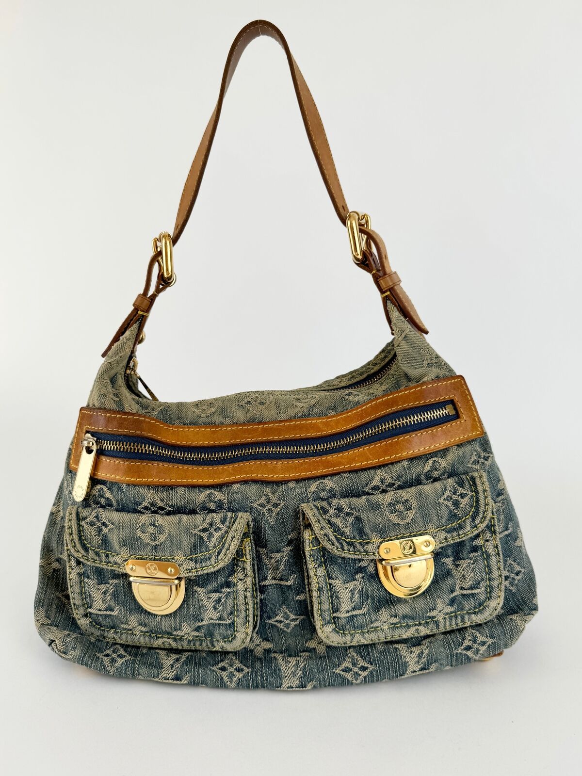 Louis Vuitton Denim Baggy PM shoulder bag