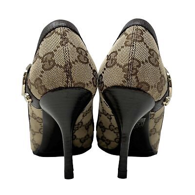Gucci GG Monogram Logo Heels