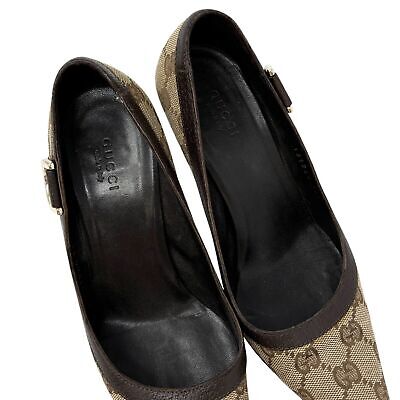 Gucci GG Monogram Logo Heels