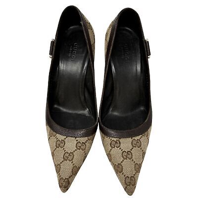 Gucci GG Monogram Logo Heels