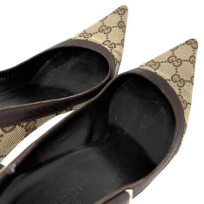 Gucci GG Monogram Logo Heels
