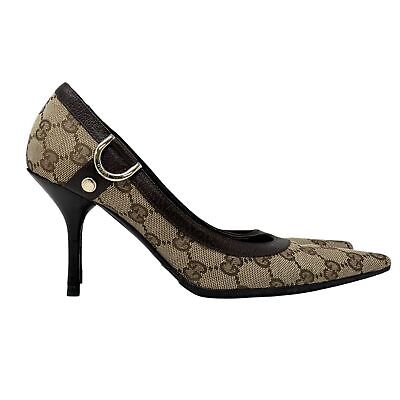 Gucci GG Monogram Logo Heels