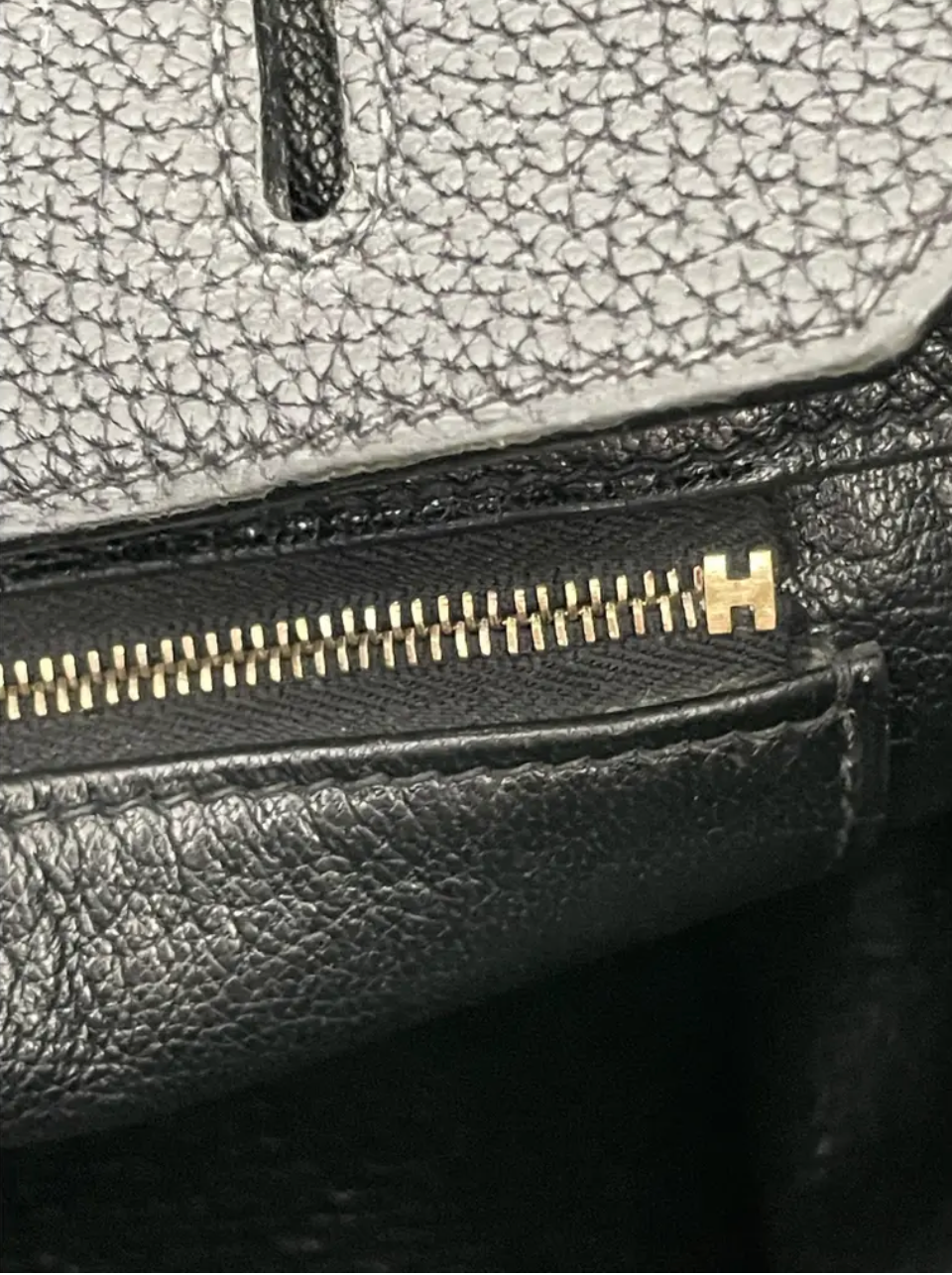 Hermes Birkin 35 In Black Togo Leather With Gold Hardware