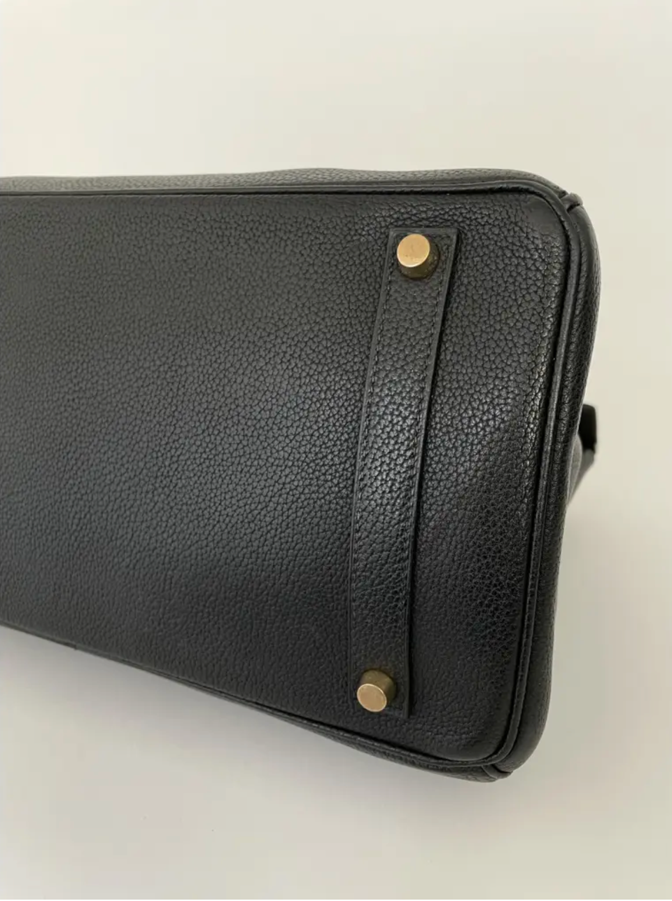 Hermes Birkin 35 In Black Togo Leather With Gold Hardware