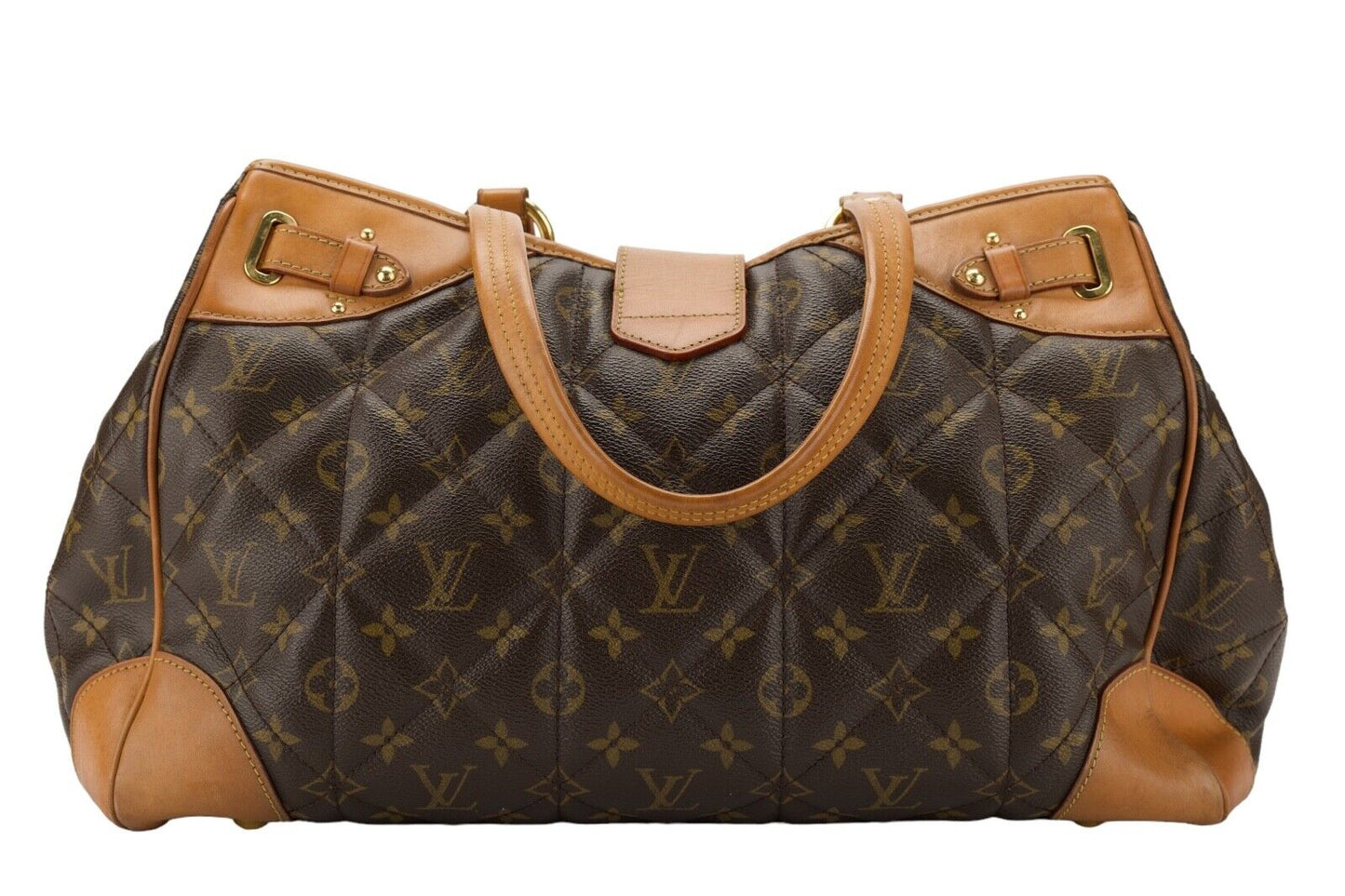 Louis Vuitton Etoile Brown Monogram Shopper Tote Bag, Gold Hardware