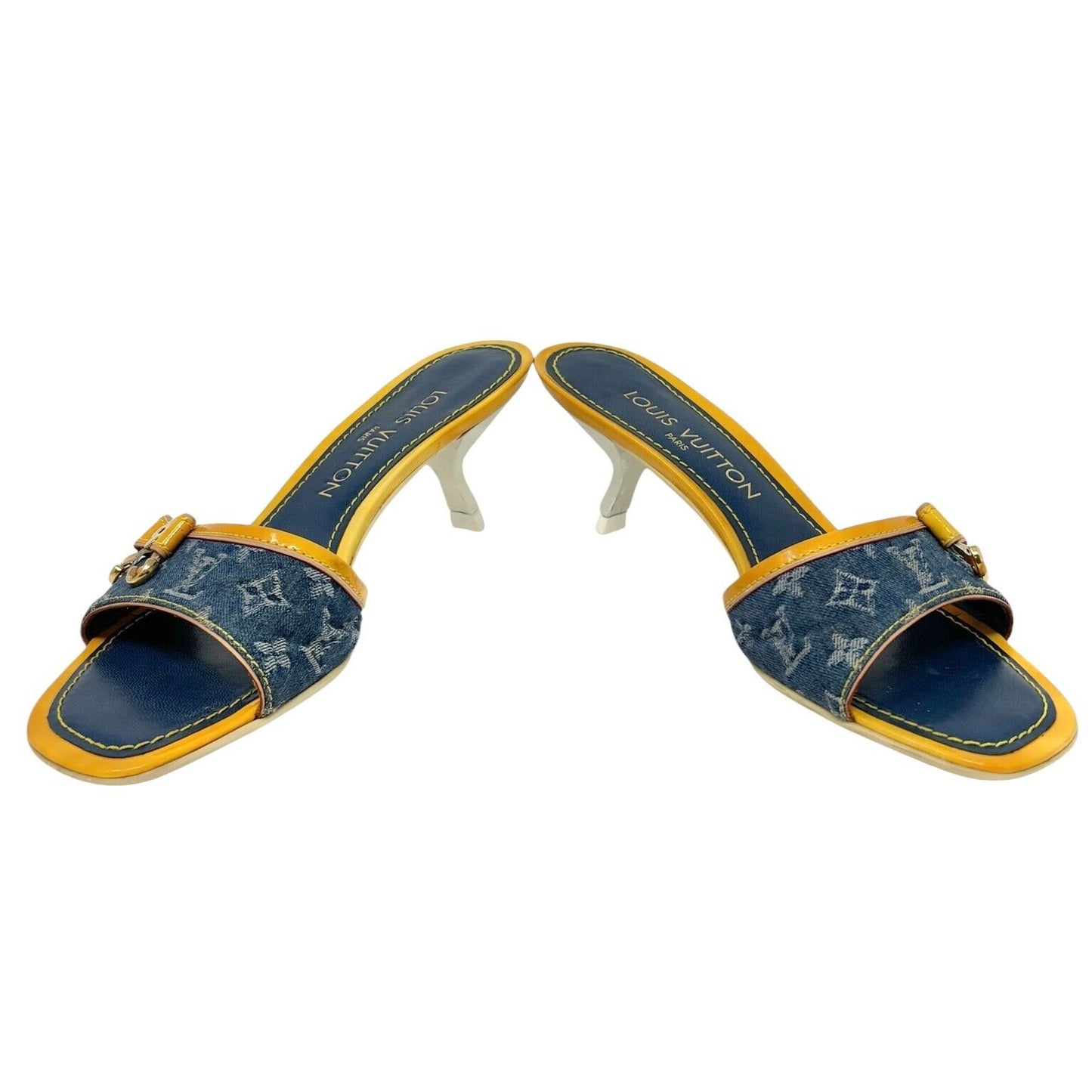 Louis Vuitton LV Monogram Denim Sandals