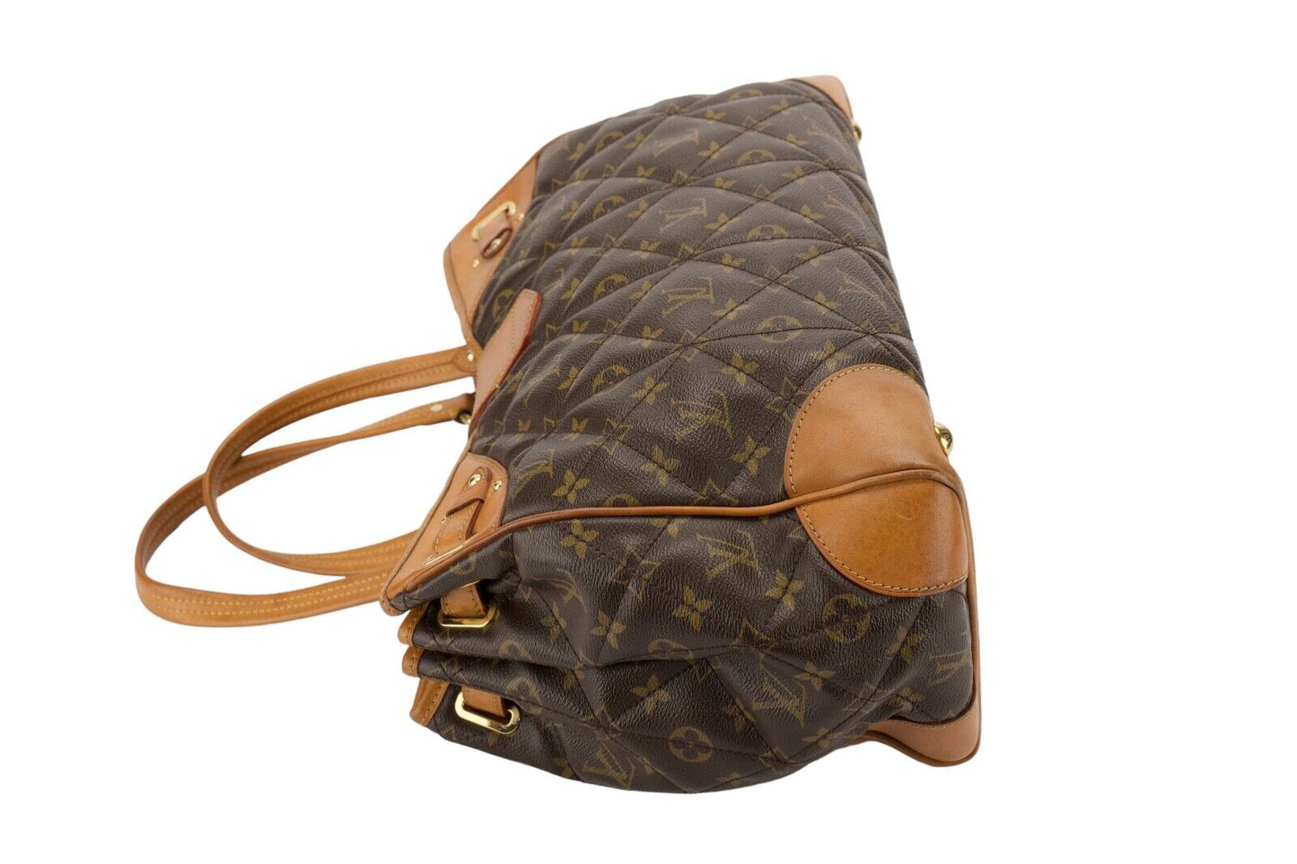 Louis Vuitton Etoile Brown Monogram Shopper Tote Bag, Gold Hardware