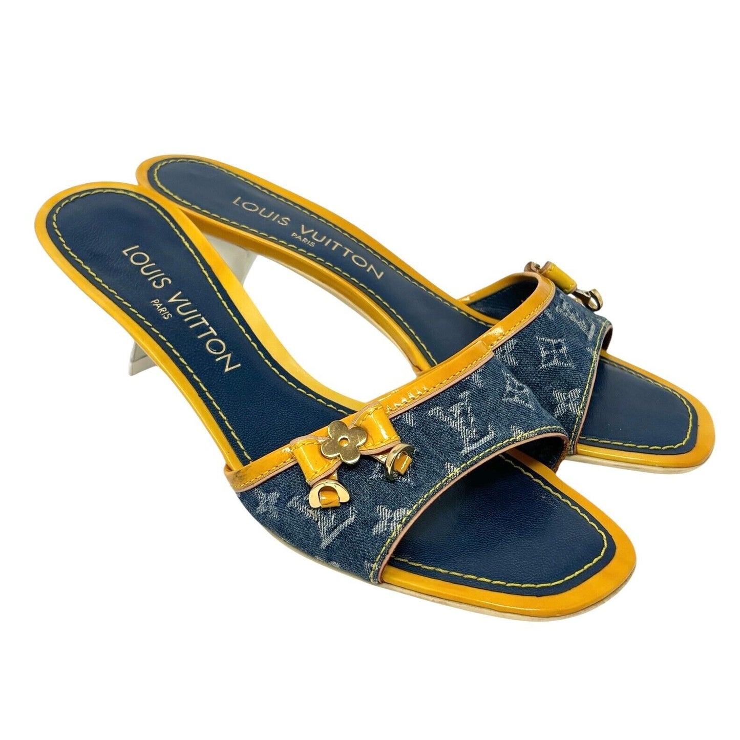 Louis Vuitton LV Monogram Denim Sandals