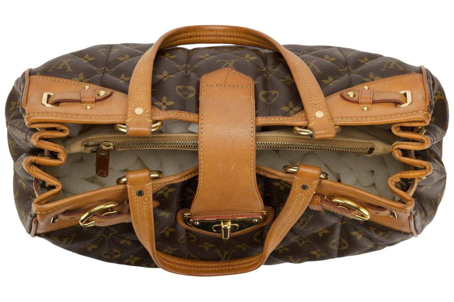 Louis Vuitton Etoile Brown Monogram Shopper Tote Bag, Gold Hardware
