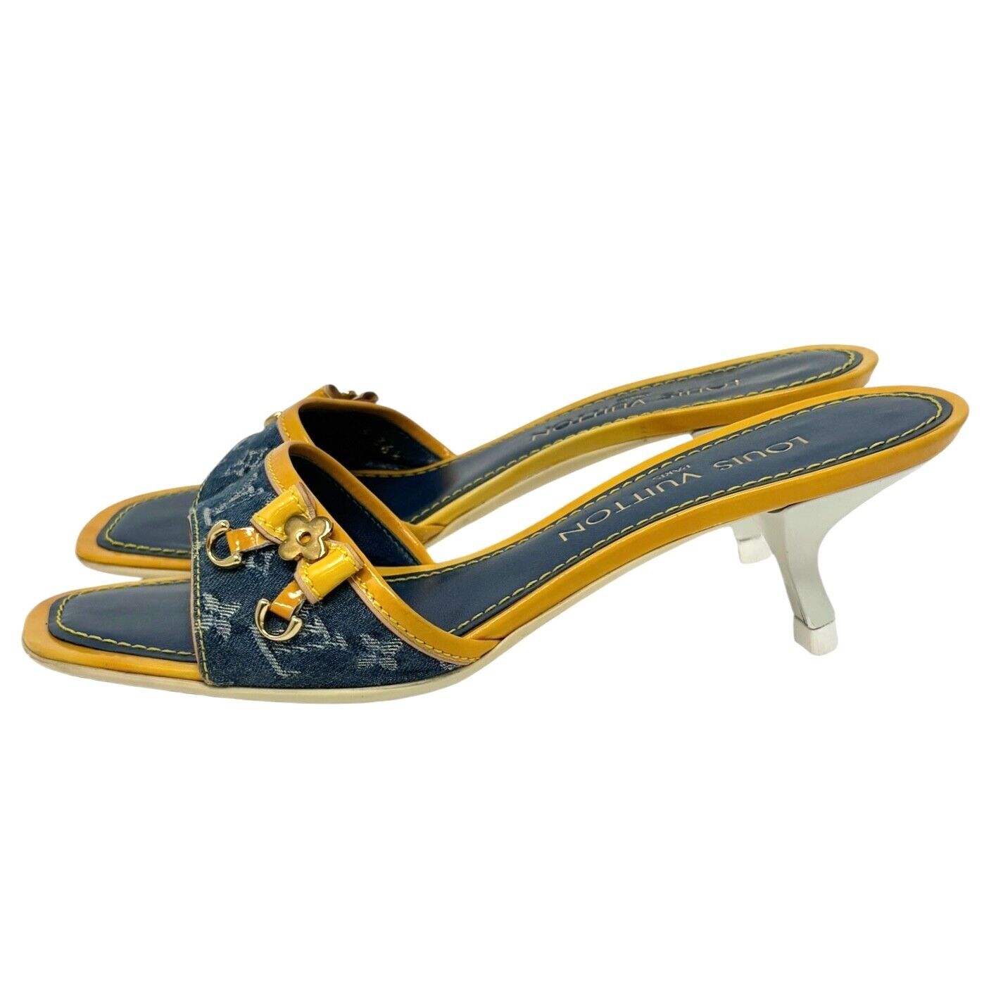Louis Vuitton LV Monogram Denim Sandals
