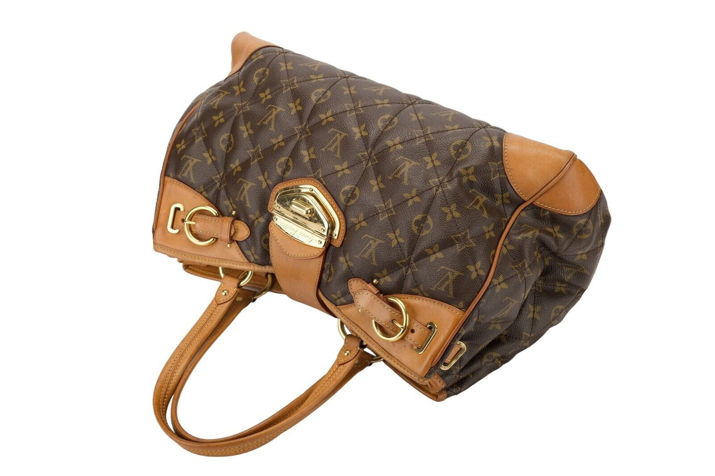 Louis Vuitton Etoile Brown Monogram Shopper Tote Bag, Gold Hardware