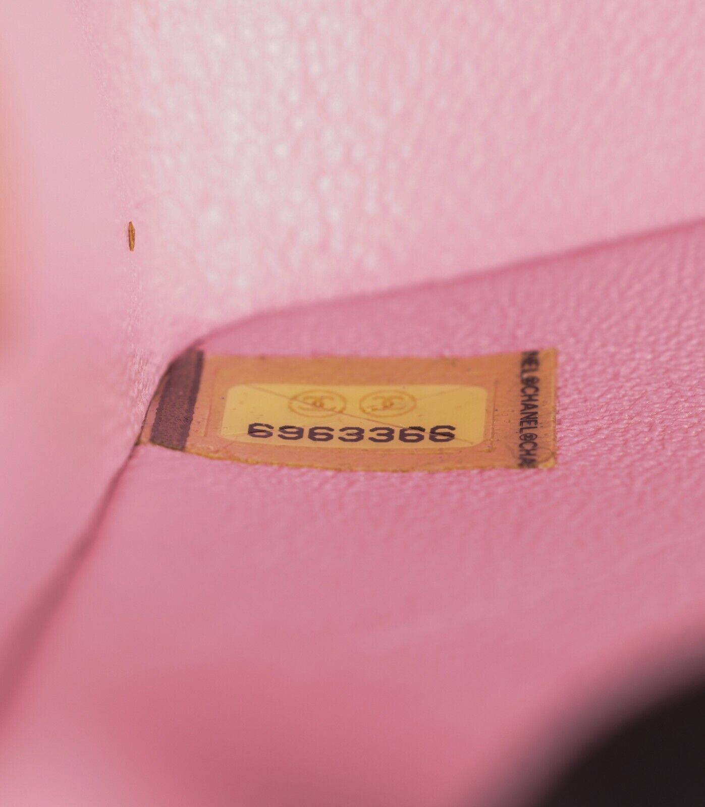Chanel Pink Quilted Lambskin Square Mini Flap Bag