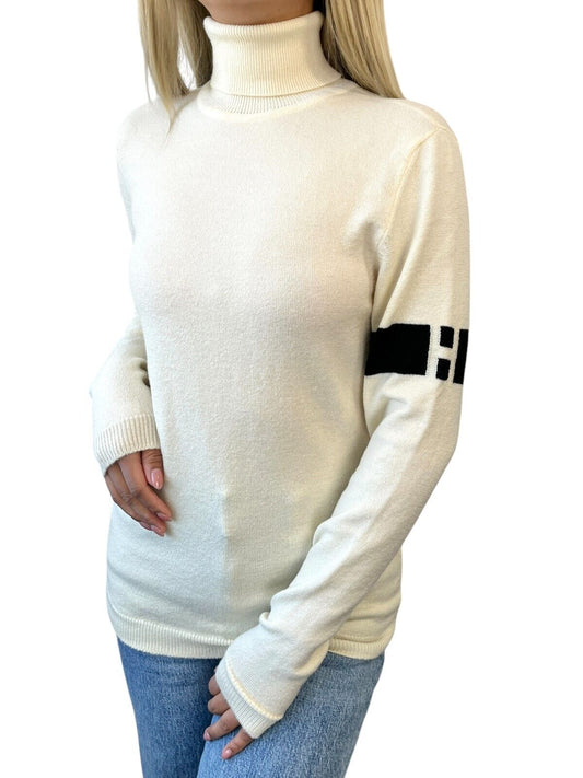 Hermès H Logo Turtleneck Sweater