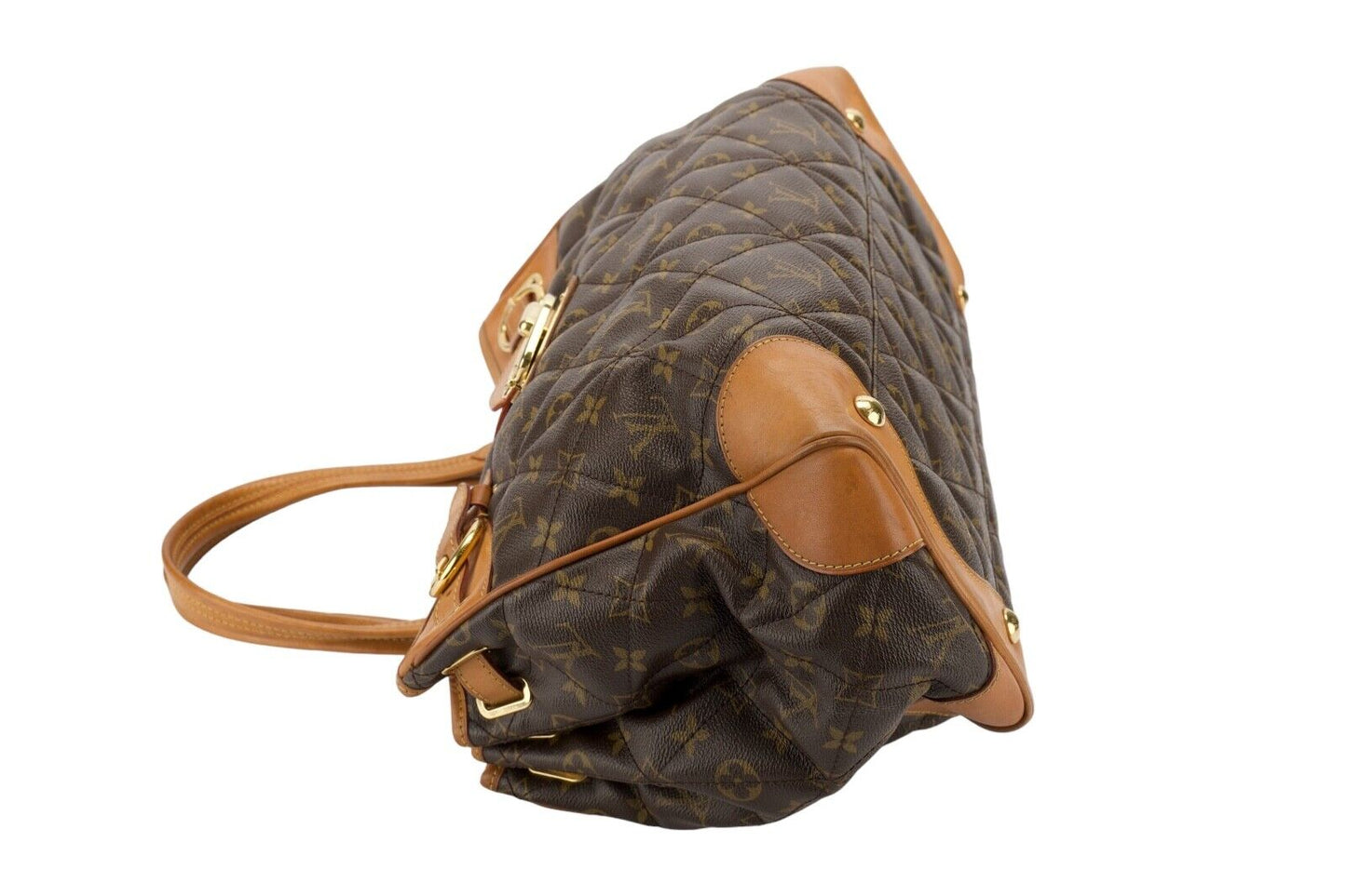 Louis Vuitton Etoile Brown Monogram Shopper Tote Bag, Gold Hardware
