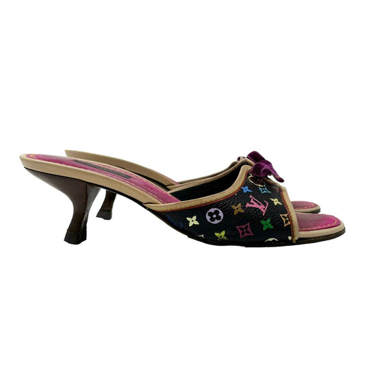 Louis Vuitton LV Logo Monogram Multicolor Sandal