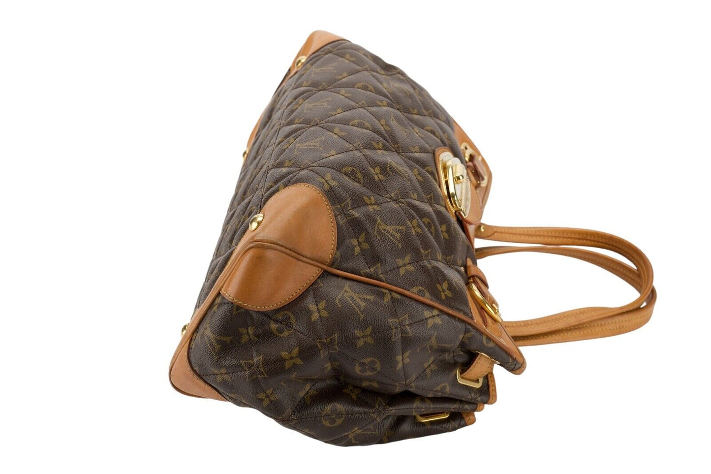 Louis Vuitton Etoile Brown Monogram Shopper Tote Bag, Gold Hardware