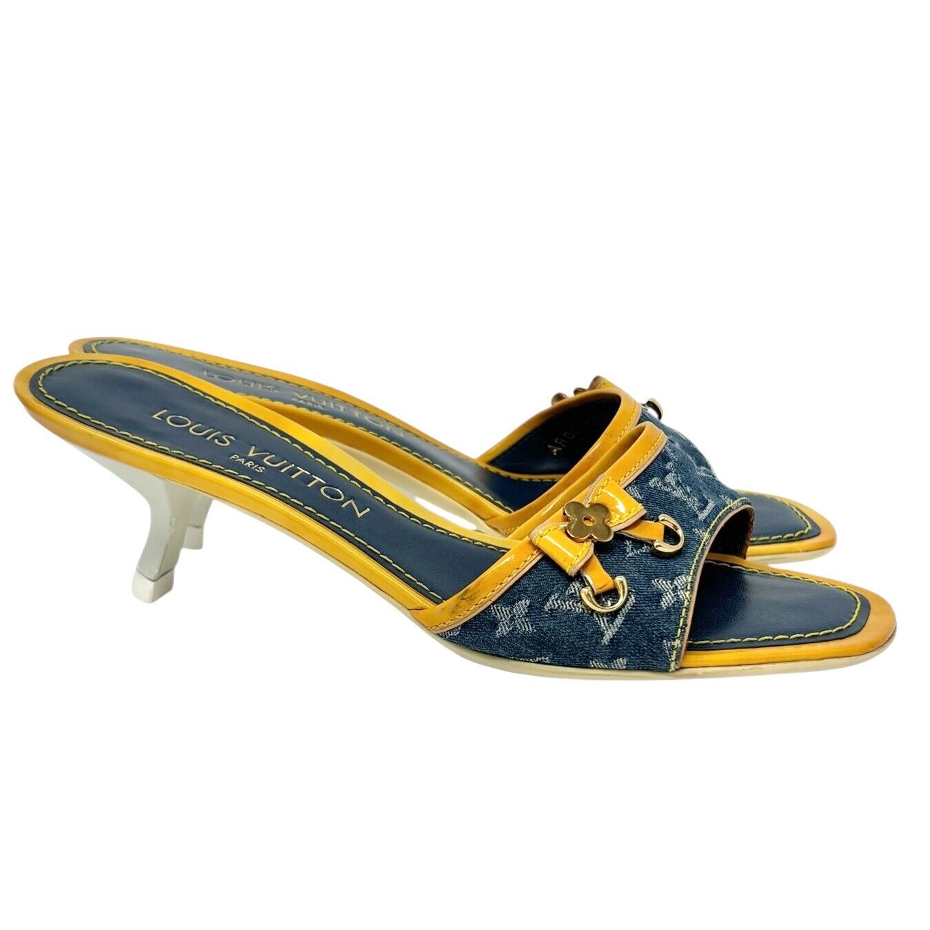 Louis Vuitton LV Monogram Denim Sandals