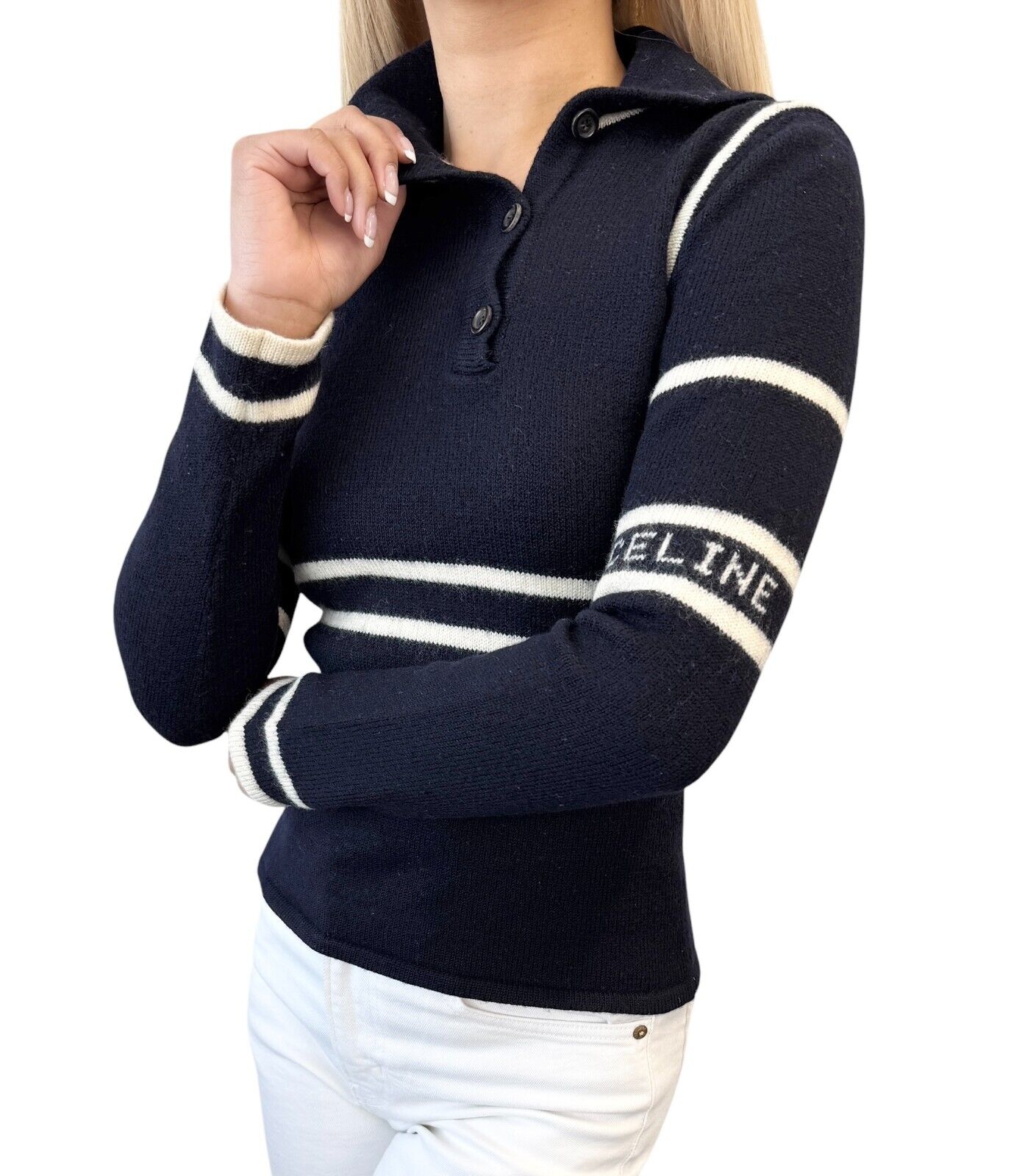 Celine Logo Sweater
