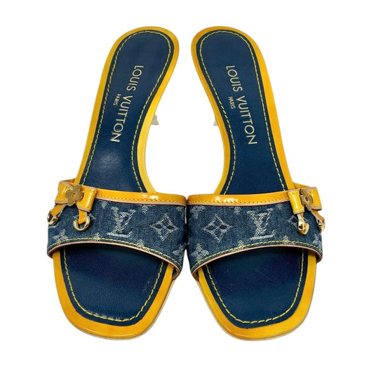 Louis Vuitton LV Monogram Denim Sandals