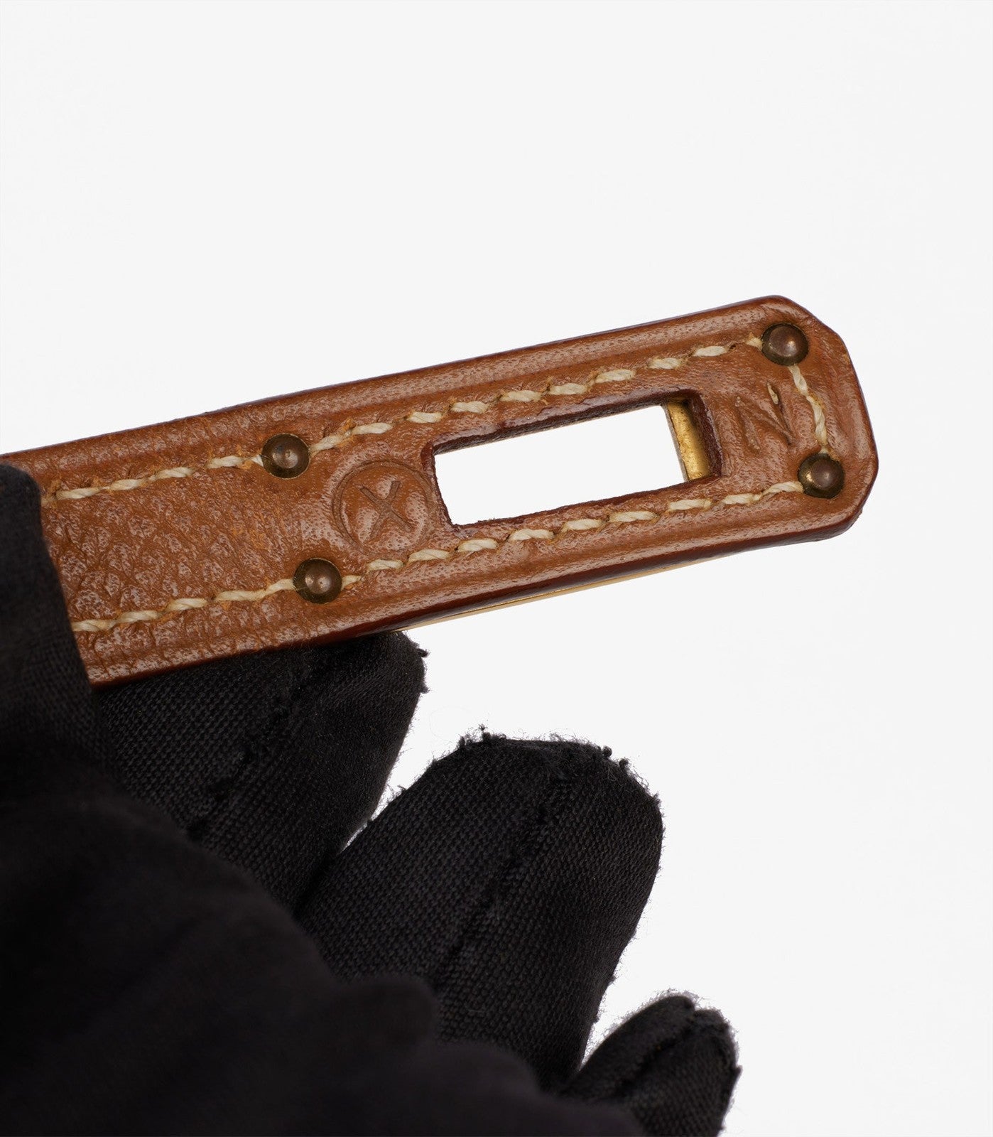 Hermès Gold Courchevel Leather Kelly 20cm